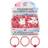 The Home Fusion Company Bulk Buy Party Bag Toys 120 x Pink Wooden Bracelets