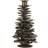 Ib Laursen Cone Brown Ljusstake 12cm