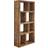 GFW Jakarta Mango Wood Gold Book Shelf 165cm