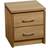 SECONIQUE Charles 2 Bedside Chest of Drawer