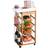 Homcom Multi Use Kitchen Island Trolley Table