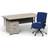 Impulse 1600/800 White Writing Desk