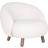 House Nordic Savona White Loungestol 68cm