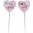 Hisab Joker Cake Toppers Baby Girl 10-stk