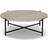 Handvärk Round Beige Marble/Black Sofabord 96cm