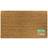 JVL Plain Manor Latex Backed Coir Natural, Brown