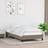 vidaXL taupe 80x200 Sängram