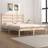 vidaXL 120x190 Small Double massivt Sengeramme