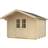 SKAN HOLZ Friggebod Skan Holz Faro 340x400 cm Natur (Byggnadsarea )