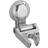 Wenko Fiorina Shower Head Holder Chrome 8cm H x 6cm W x 9cm D