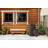 4Rain Garantia Madera Water Butt 220L - Brown