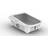 MP Trendy Cat Litter Box 50,5 x 38,5 x 18 cm White/Grey