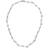 Urban Classics Barbed Wire Necklace Halsband Unisex silverfärgad