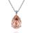 Caroline Svedbom Classic Drop Necklace Rhodium Stjärnurmakarna Klocka
