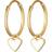 Elli Ohrringe Damen Sterlingsilber gold