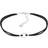 Elli Kreis Choker Halsband, Svart, Silver