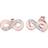 Elli Earrings Women Infinity Motif Plain with Crystals - 925 Sterling Silver