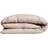 Ogland Ogland Naked Percale Påslakan Vit, Beige (210x150cm)