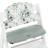 Hauck Select High Chair Cushion Leaves Mint