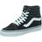 Vans Filmore Hi Suede Canvas Sneaker - Black/White