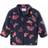 Columbia Girls Benton Springs II Printed Fleece Jacket- Navy