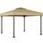 vidaXL Paviljong taupe 3x3