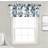 Lush Decor Dolores Light Filtering Window Curtain 18 L x 52 W Blue