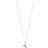 Pilgrim Afroditte Heart Necklace - Silver