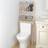 vidaXL Toiletstativ 63,5 x 32 x 179 cm Massivt Fyrretræ