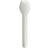Papstar 88240 Disposable Spork Papir Hvid 16 cm 100 stk