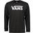 Vans Classic Ls-B, Black/White, 2xl, T-Shirts