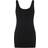 Only Long Vest Top - Black