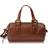 Frye Melissa Mini Leather Barrel Bag Brown