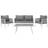 Beliani 4-Piece Garden Sofa Outdoor Lounge Set