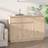 vidaXL 110x34x75 Solid Wood Pine Sideboard 110x75cm