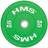 HMS Olympic rubber weight CBR 5kg [Levering: 6-14 dage]