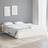 vidaXL 120x190 cm Small Double Massivt Træ Hvid Sengeramme