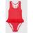 Playshoes 1-Piece Swimsuit With Stitches And Baby UV Protection - Rouge