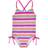 Playshoes Badedragt - Lyseblå/Orange/Fuchsia/Lyserød