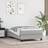 vidaXL Bed Frame 90x200 cm Light Grey