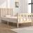 vidaXL Solid Wood Pine Bed Frame 75 x 190 cm