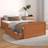 vidaXL Bed Frame with Drawers Honey