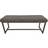Julian Bowen Brooklyn Charcoal Settee Bench 121x47cm