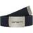 Clip Belt Chrome - Dark Navy