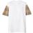 Burberry Check Sleeve Cotton T-shirt - White