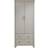 GFW Lancaster Grey Wardrobe 79x180cm