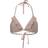 Becksöndergaard Striba Bel Frill Bikini Top - Sorrel Brown