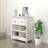 vidaXL White 70x35x80 Sideboard