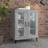 vidaXL Grey Sonoma Engineered Wood Sideboard 69.5x75cm