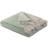 Biederlack Plaid, salvia-creme,130x170 Tæppe Grøn, Beige